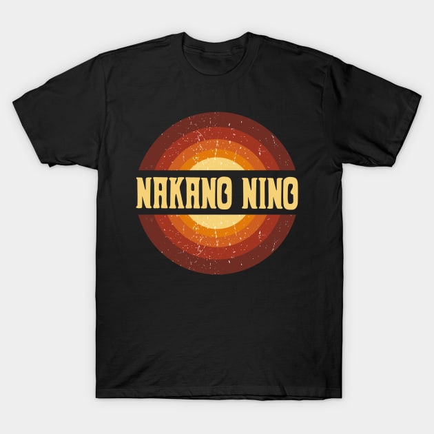 Vintage Proud Name Nino Anime Gifts Circle T-Shirt by Amir Dorsman Tribal